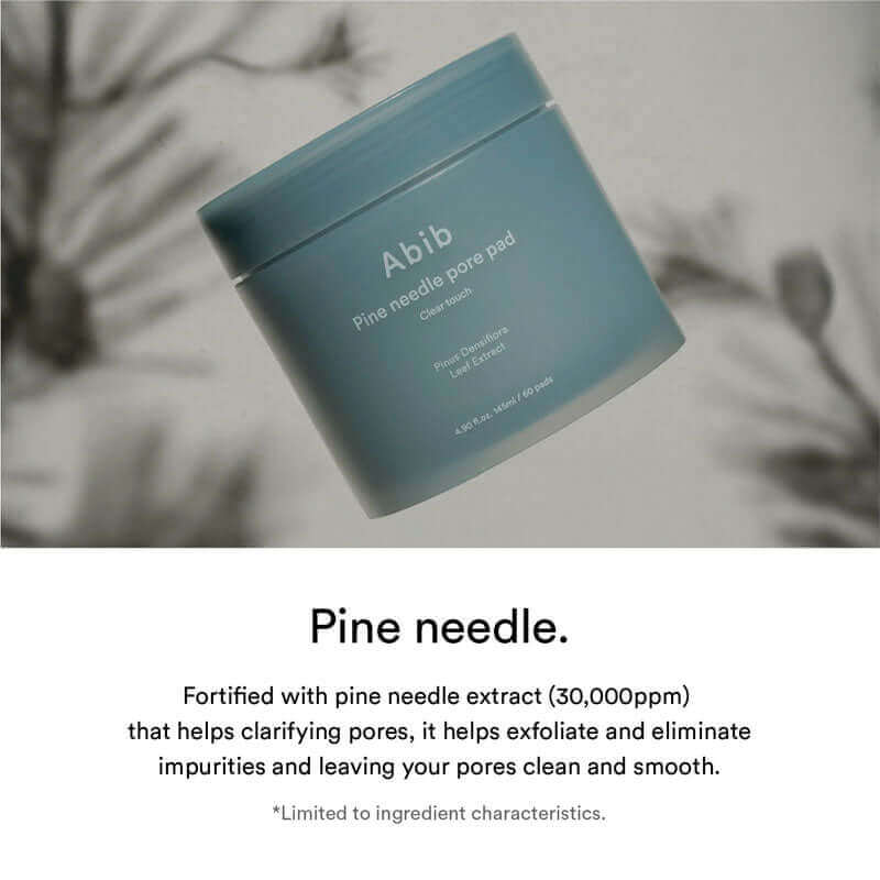 Abib Pine Needle Pore Pad Clear Touch 145ml / 60pads - Image 3