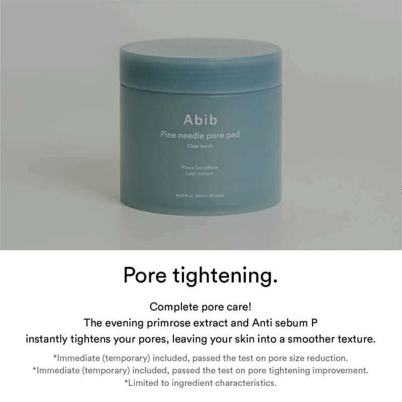Abib Pine Needle Pore Pad Clear Touch 145ml / 60pads - Image 4