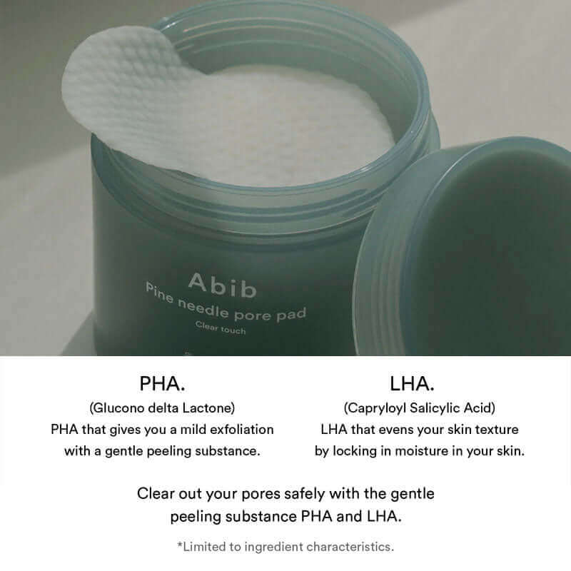 Abib Pine Needle Pore Pad Clear Touch 145ml / 60pads - Image 5