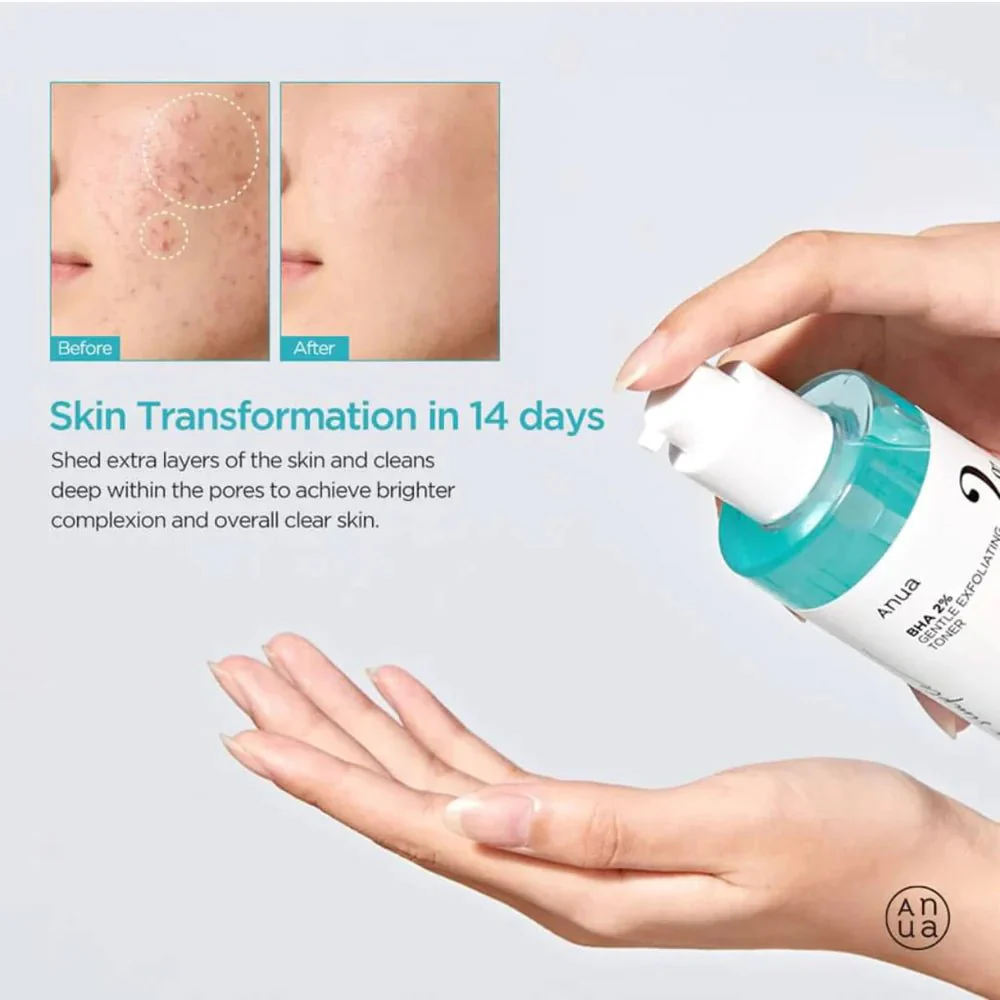 Anua BHA 2% Gentle Exfoliating Toner 150ml - Image 4