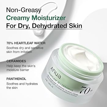 Anua Heartleaf 70% Intense Calming Cream 50ml - Image 5