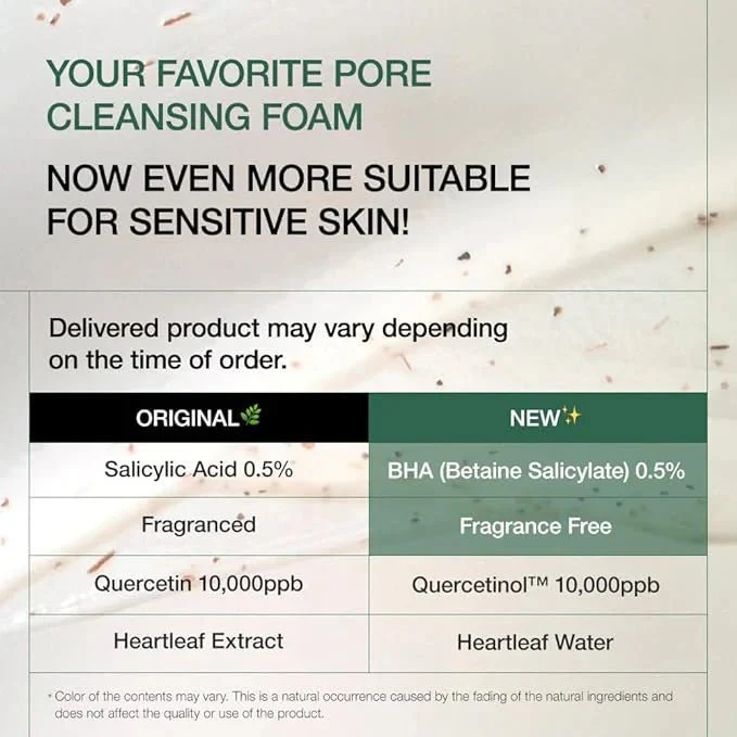 Anua Heartleaf Quercetinol Pore Deep Cleansing Foam 150ml - Image 10
