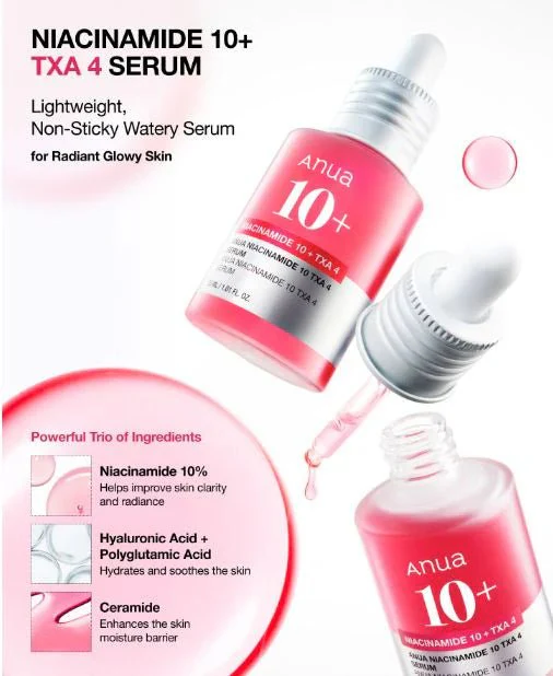 Anua Niacinamide 10% + TXA 4% Dark Spots Serum 30ml - Image 7