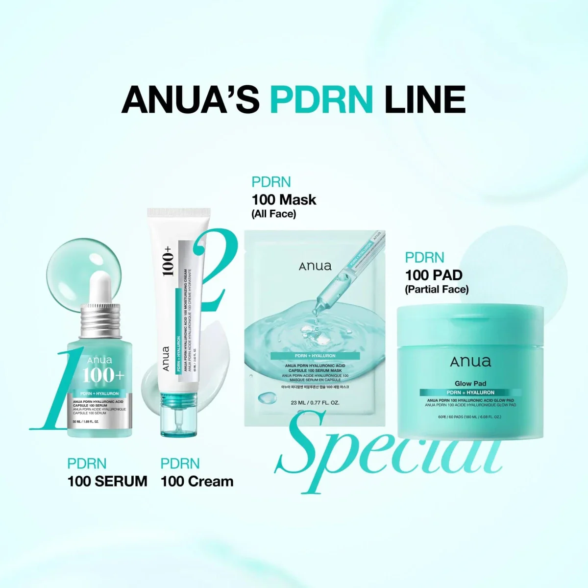 Anua PDRN Hyaluronic Acid Glass Skin Set - Image 7