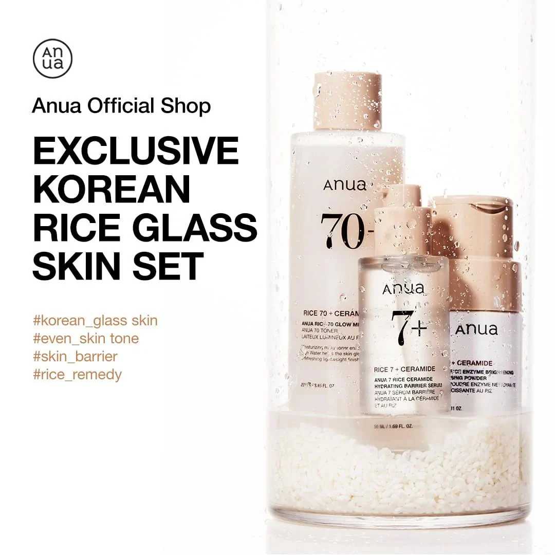 Anua Rice Glass Skin Glow Boosting Routine - Image 3