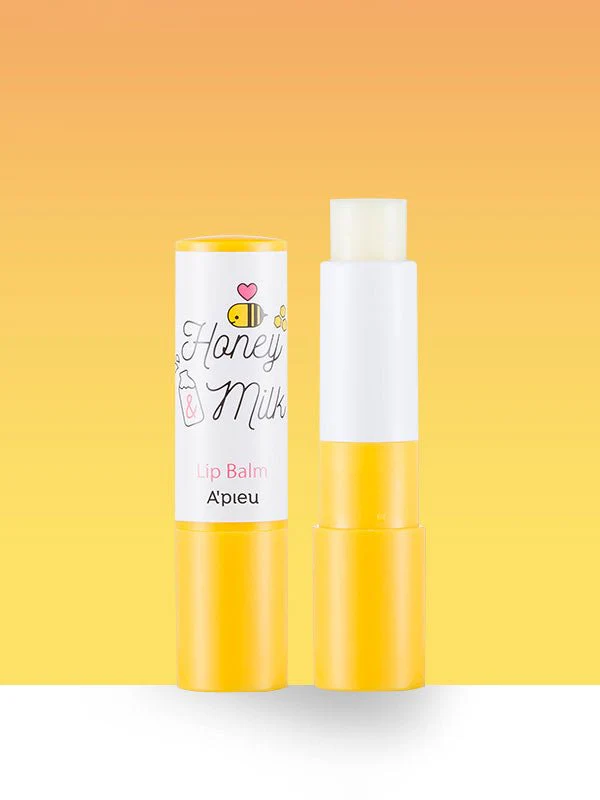 APIEU Honey & Milk Lip Balm 3.3g - Image 2
