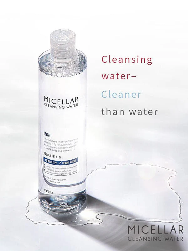 APIEU Micellar Cleansing Water 300ml - Image 2