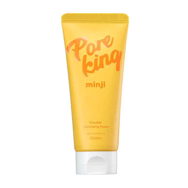 APIEU Pore King Minji Trouble Cleansing Foam 200ml - Image 2