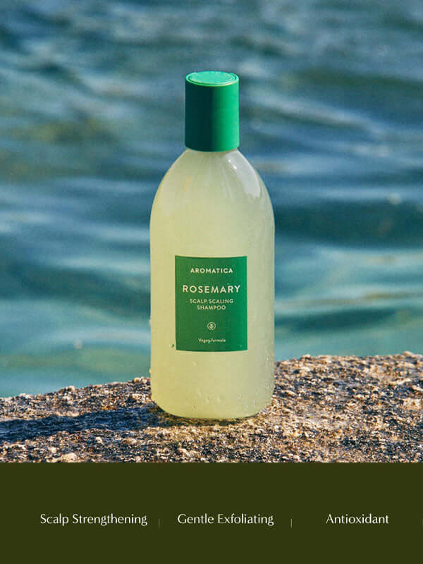 Aromatica Rosemary Scalp Scaling Shampoo 400ml - Image 3