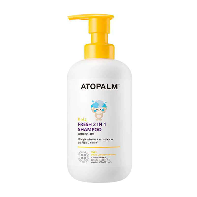 Atopalm Fresh 2 in 1 Shampoo for Kids 460ml - Image 2