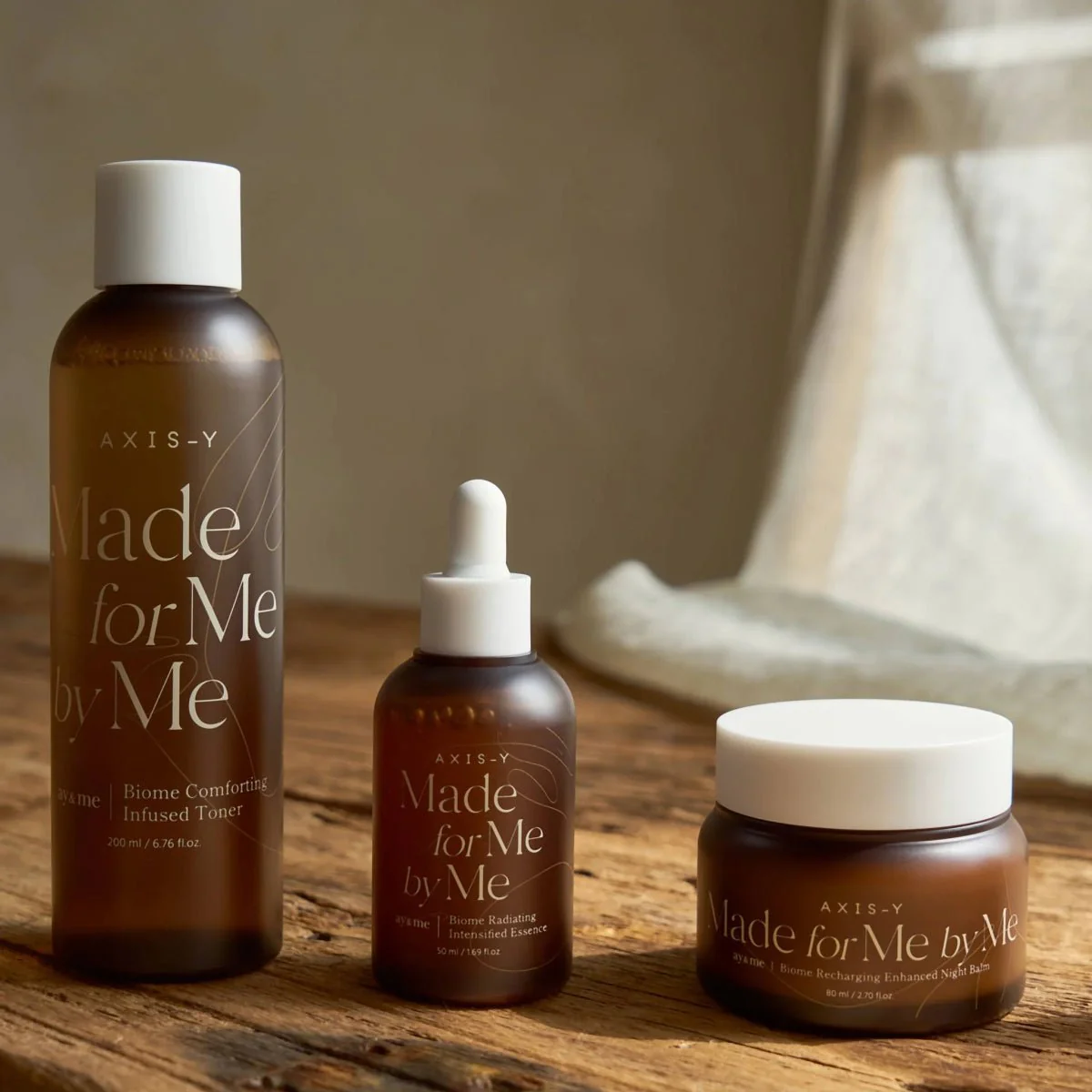 Axis-Y Biome glowing Skincare Routine Set