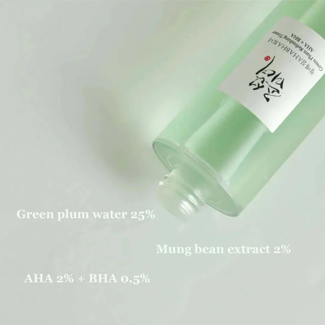 Beauty of Joseon Green Plum Refreshing Toner : AHA + BHA 150ml - Image 2