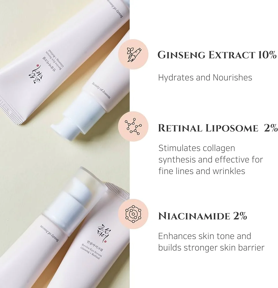 Beauty of Joseon Revive eye serum : Ginseng + Retinal  30ml - Image 3
