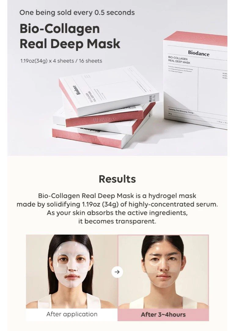 Biodance Bio-Collagen Real Deep Mask 34g - Image 3