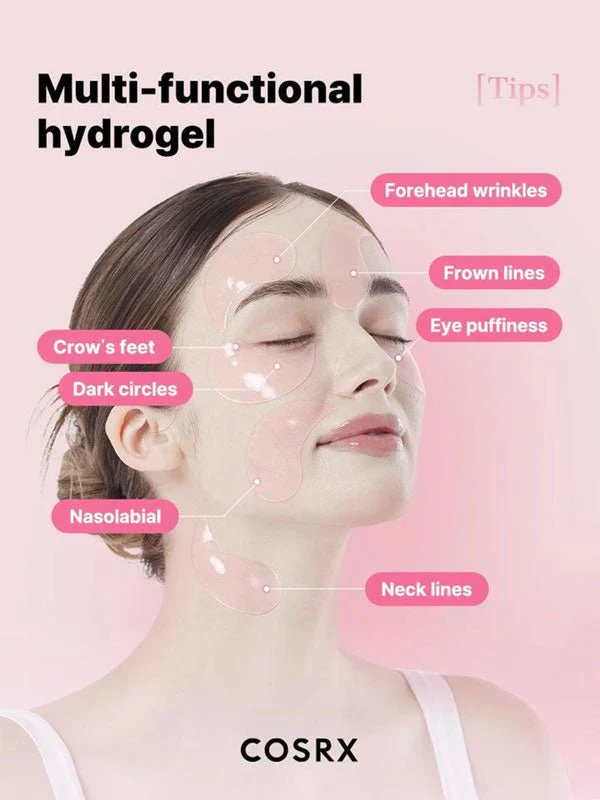COSRX The Peptide Collagen Hydrogel Eye Patch 60pcs - Image 5