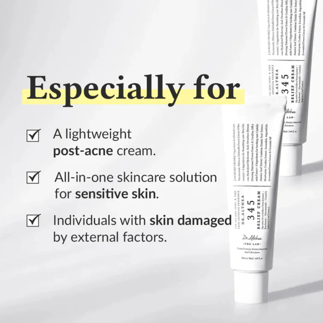 Dr.Althea 345 Relief Cream 50ml - Image 3