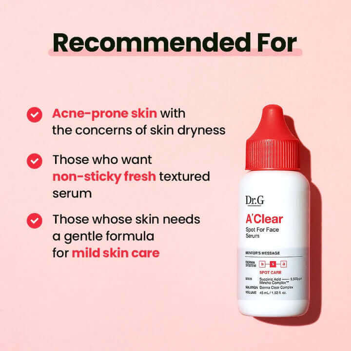 Dr.G A'Clear Spot For Face Serum 45ml - Image 5