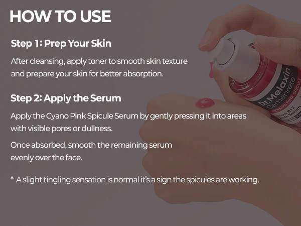 Dr.Melaxin Cemenrete Cyano Pink Spicule Serum 30ml - Image 5