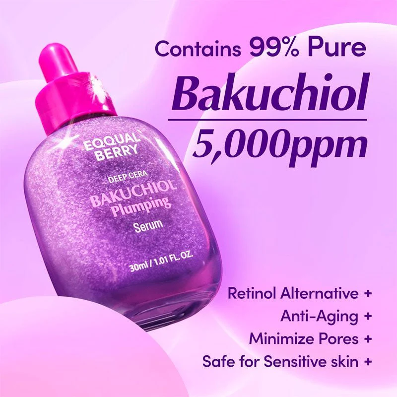 Eqqualberry Bakuchiol Plumping Serum 30ml - Image 4