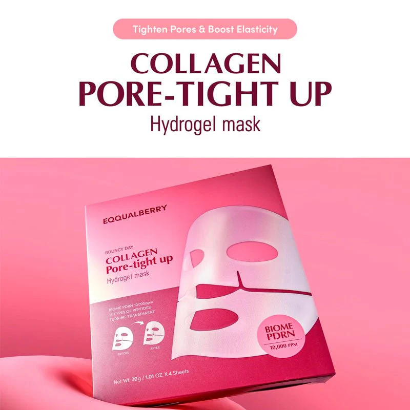 Eqqualberry Collagen Pore-tight up Hydrogel Mask - Image 3