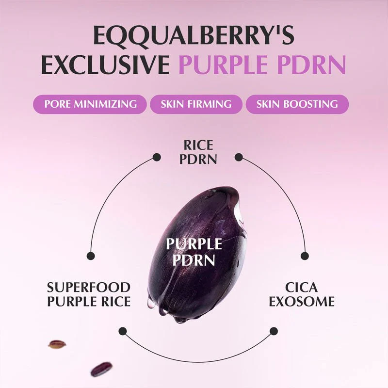 Eqqualberry Purple PDRN Pore Minimizing Serum 30ml - Image 3