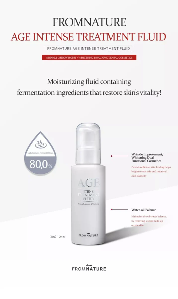 From Nature Age Intense Treatment Fluid 100ml - Image 3