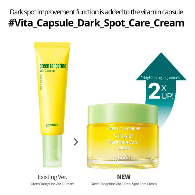 goodal Green Tangerine Vita C Dark Spot Care Cream 50ml - Image 3