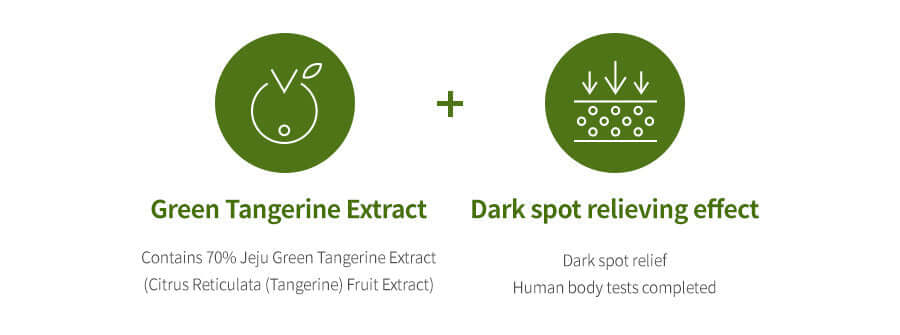 Goodal Green Tangerine Vita C Dark Spot Care Serum Sheet Mask 28g - Image 3