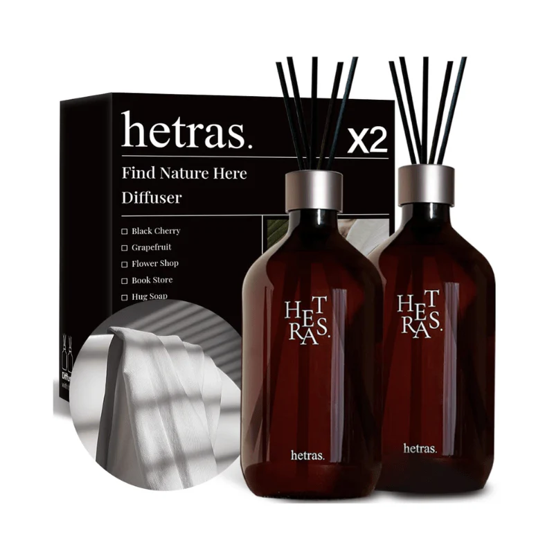 hetras Premium Diffuser 500ml x 2 - Image 7