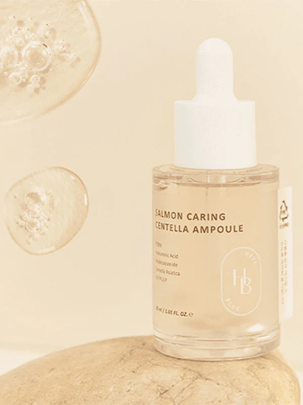 HEVEBLUE Salmon Caring Centella Ampoule 30ml - Image 3