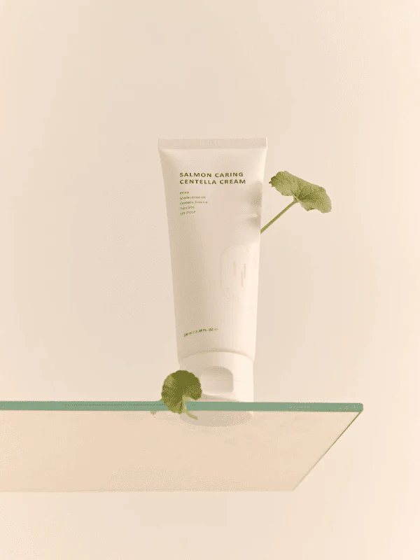 HEVEBLUE Salmon Caring Centella Cream 100ml - Image 4