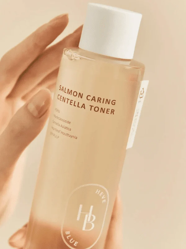 HEVEBLUE Salmon Caring Centella Toner 200ml - Image 4