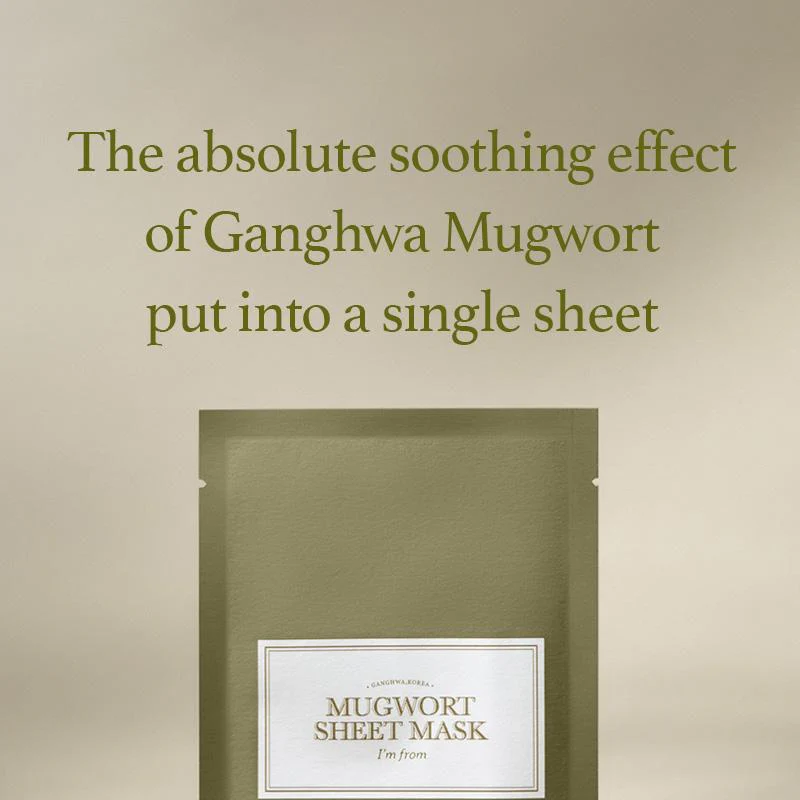 I'm From Mugwort Sheet Mask 23ml - Image 5