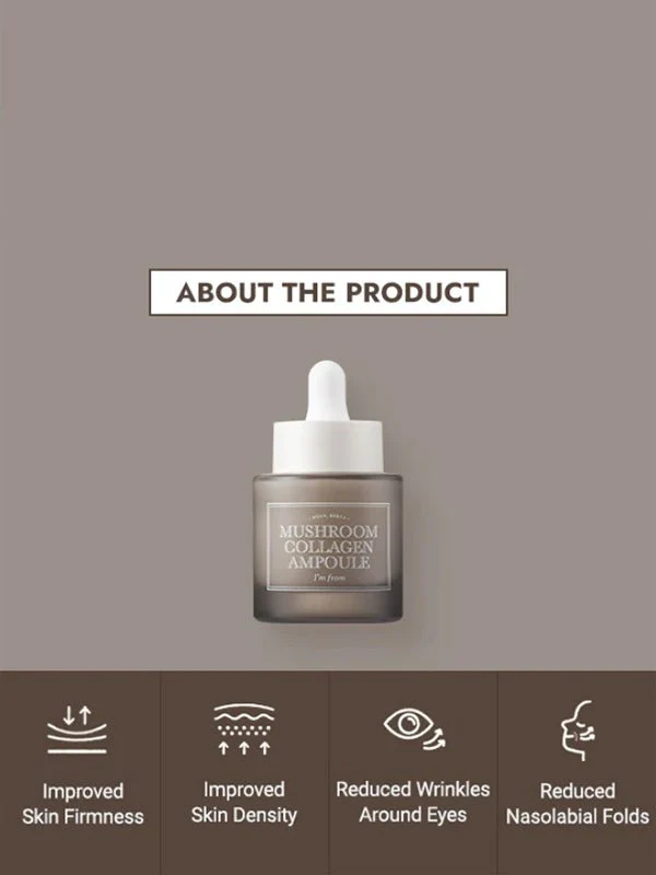 I'm From Mushroom Collagen Ampoule 30ml - Image 6