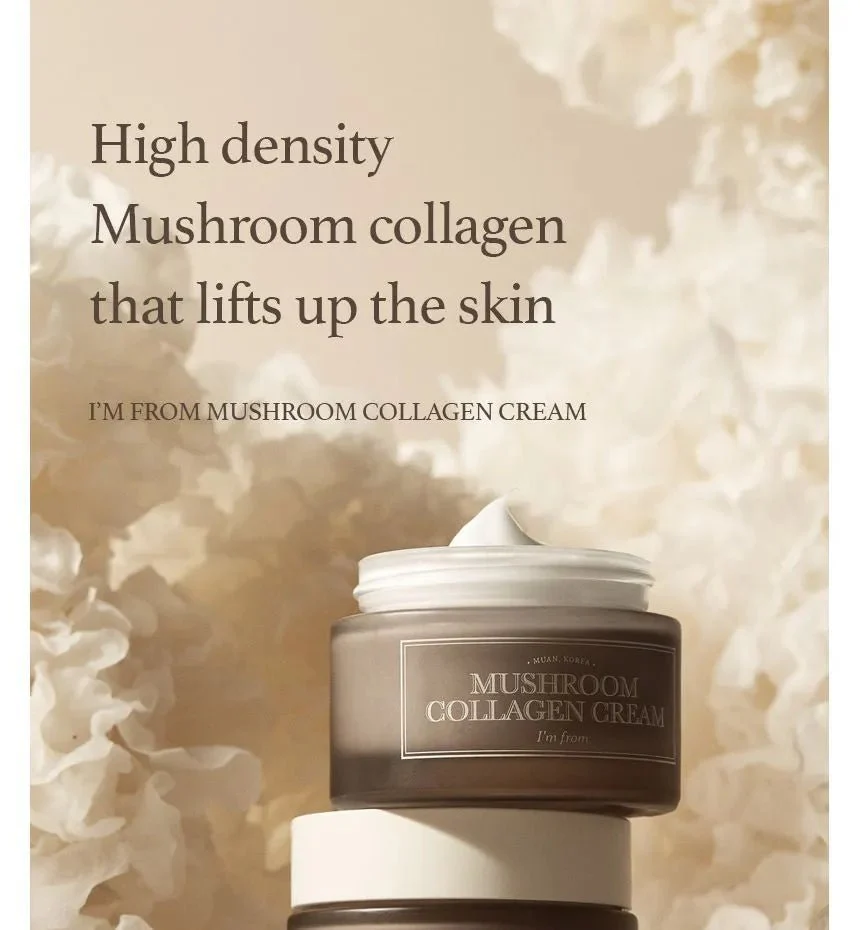 I'm From Mushroom Collagen Cream 50ml - Image 4
