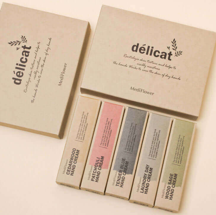 Medi Flower Délicat Hand Cream Set 30g*5 - Image 4