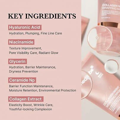 Medicube Collagen Night Wrapping Mask 75ml - Image 5