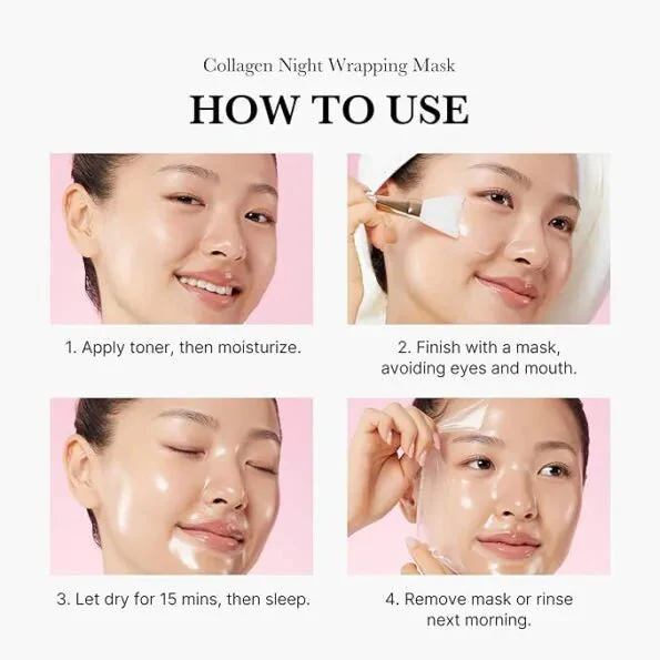 Medicube Collagen Night Wrapping Mask 75ml - Image 8