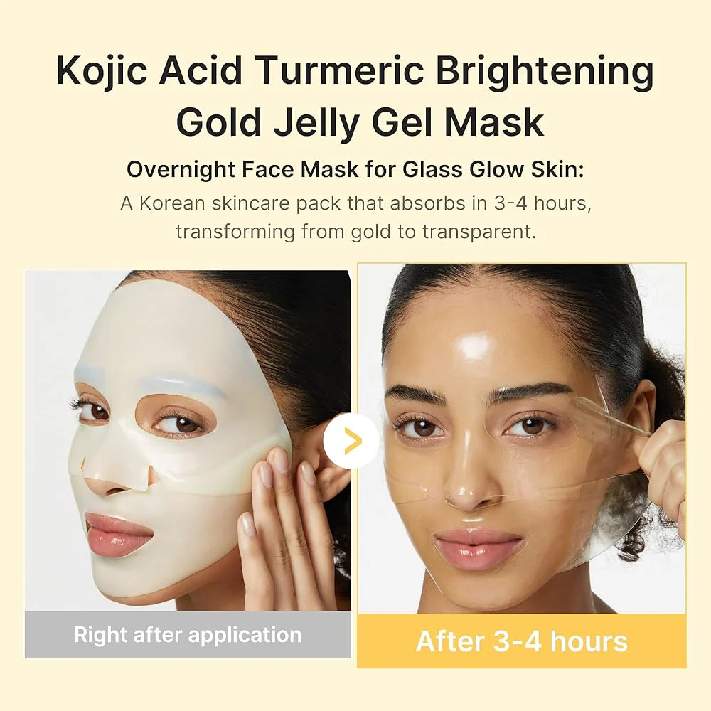 Medicube Kojic Acid Turmeric Brightening Gel Mask 28g - Image 7