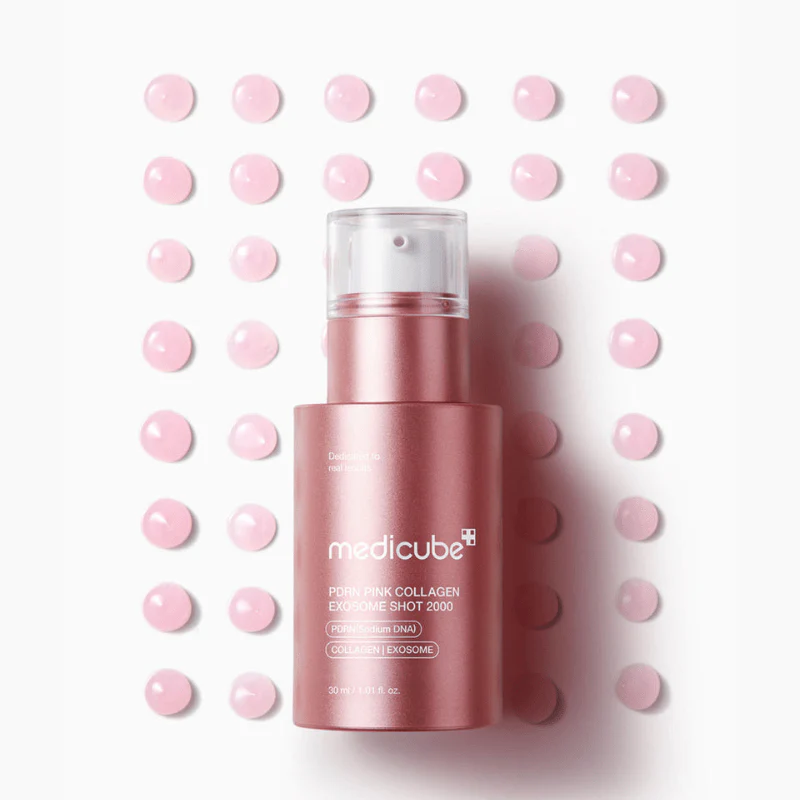 medicube PDRN Pink Exosome Shot Serum 2000 30ml - Image 3