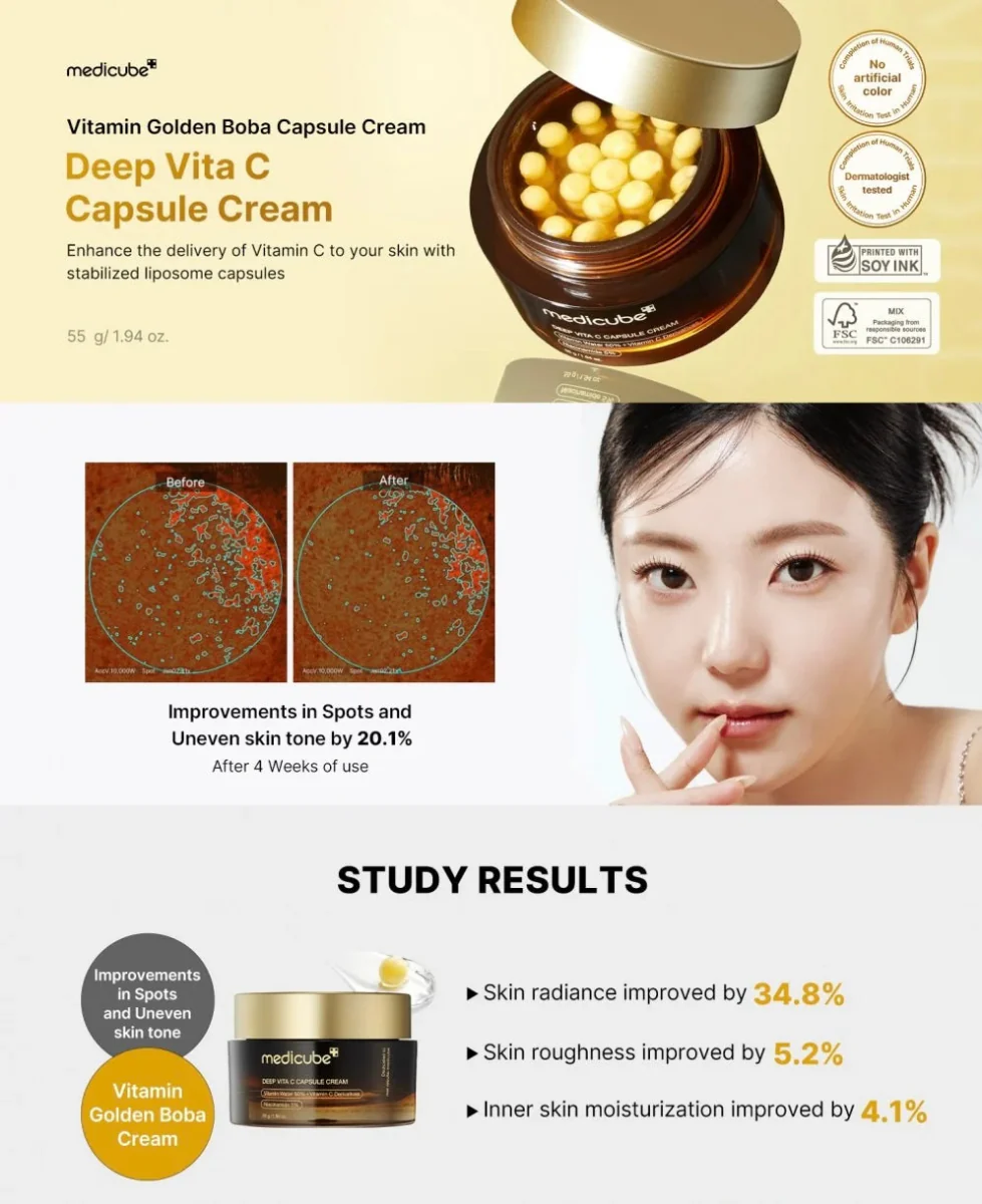 medicube Deep Vita C Capsule Cream 55g - Image 5
