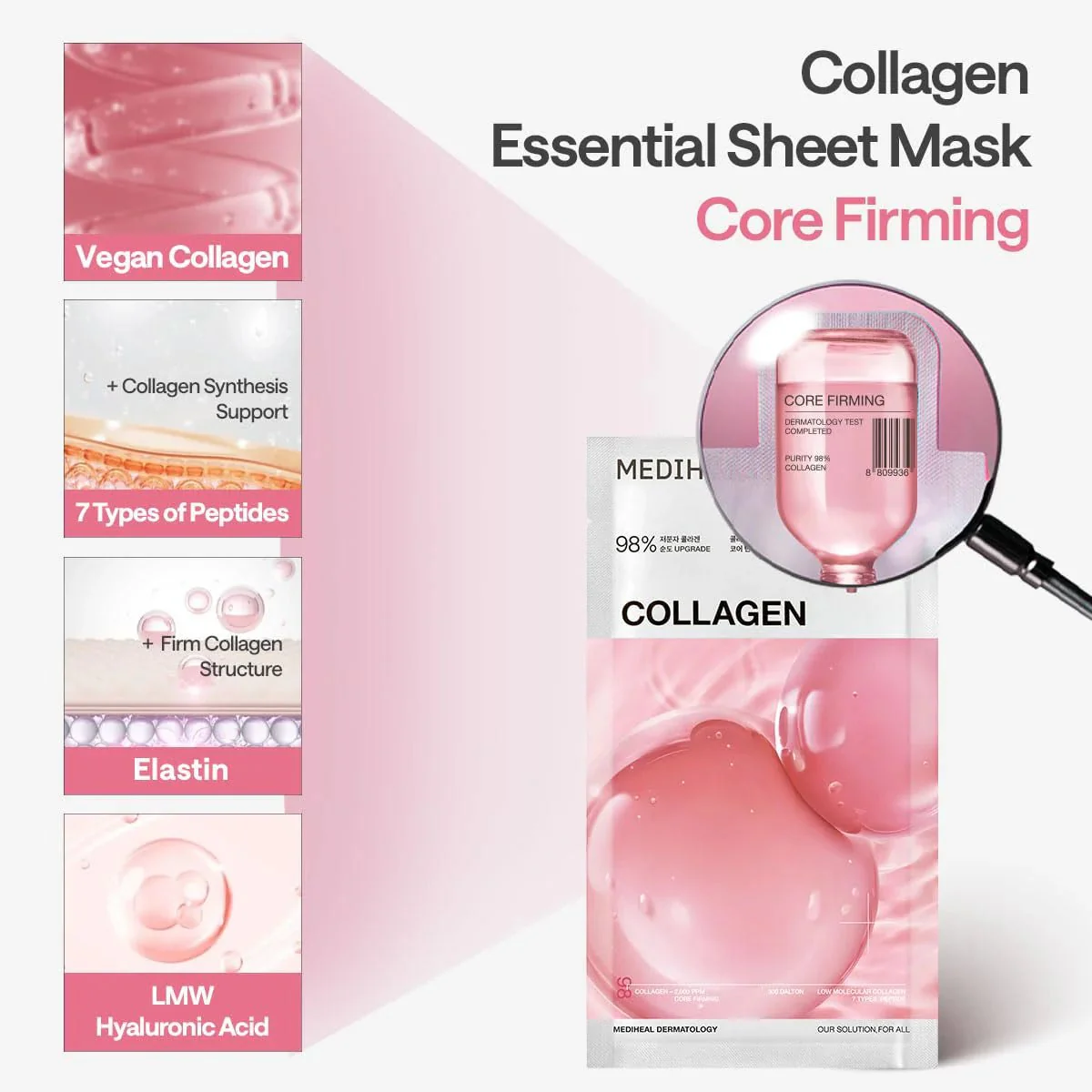 Mediheal Collagen Essential Mask_Core Firming 24ml - Image 4