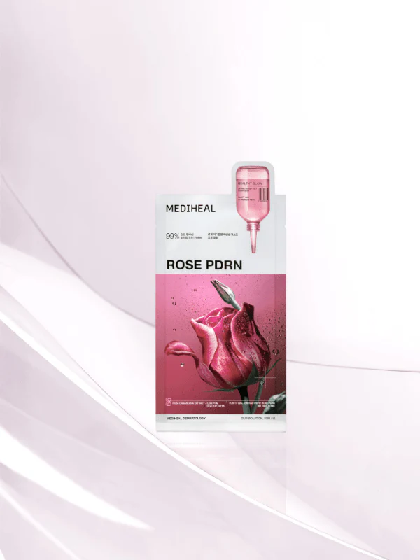 Mediheal Rose PDRN Essential Mask_Healthy Glow 24ml - Image 3