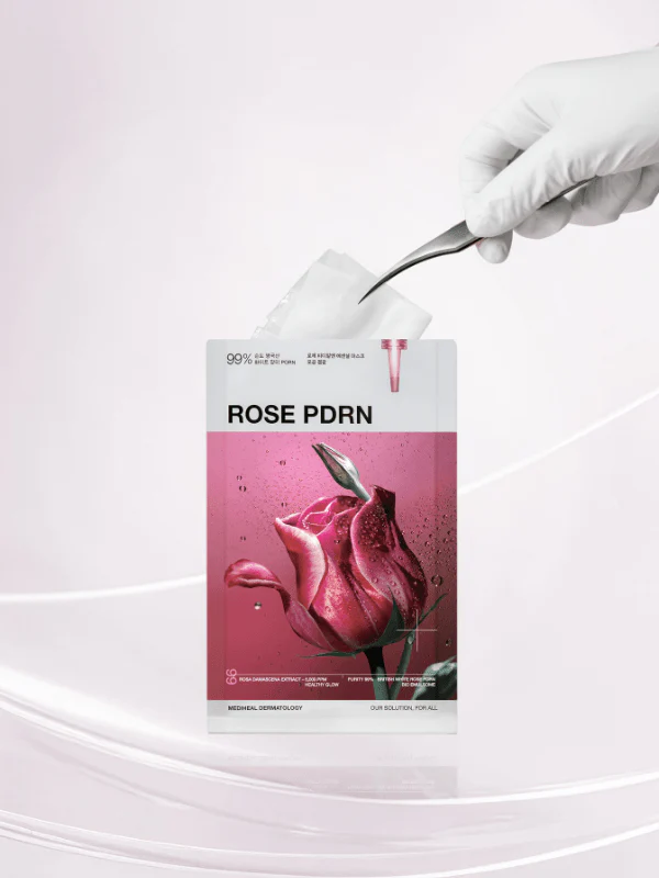 Mediheal Rose PDRN Essential Mask_Healthy Glow 24ml - Image 4