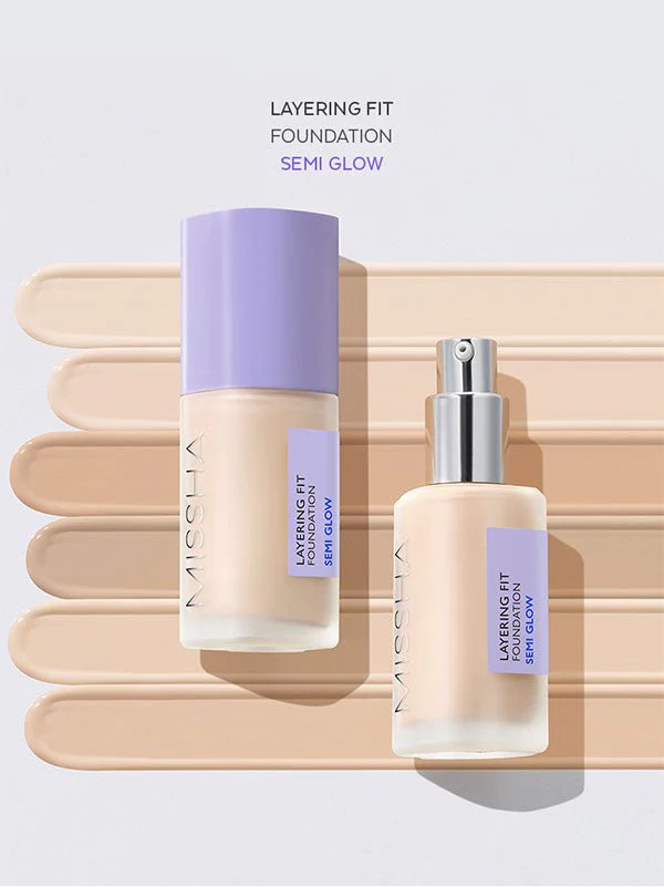 MISSHA Layering Fit Foundation Semi Glow 30ml - Image 3