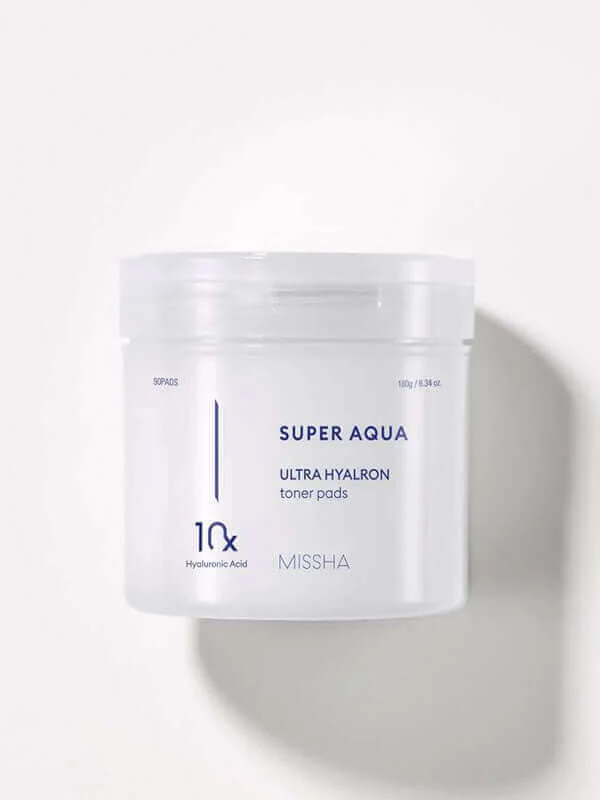 MISSHA Super Aqua Hyalron Toner Pads 180g / 90pads
