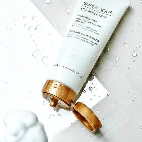 MISSHA Super Aqua Snail Cleansing Foam 100ml - Image 2