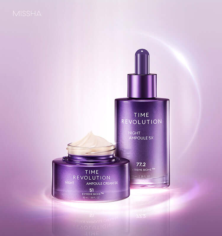 MISSHA Time Revolution Night Ampoule Cream 5X 50ml - Image 2