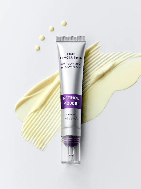 MISSHA Time Revolution Retinol 4000 Shot Intensive Cream 25ml - Image 4