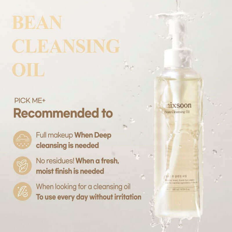 Mixsoon Bean Cleansing Oil 195ml - Image 4